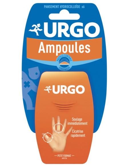 Urgo Ampoules Traitement Doigt et Orteil - 6 Pansements Petit Format