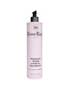 Rose Baie Shampoing Keratine et Huile de Figue de Barbarie - 500ml