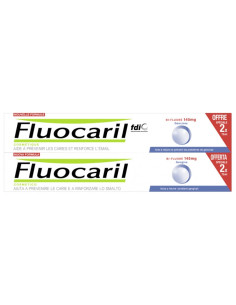 Fluocaril Dentifrice Gencives Bi-Fluoré 145 mg - Lot de 2 x 75 ml
