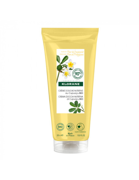 Klorane Crème de douche nutritive Fleur de frangipanier - 200ml