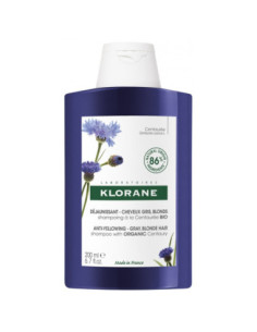 Klorane Shampoing déjaunissant à la Centaurée Bio - 200ml