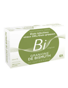 GRANIONS DE BISMUTH