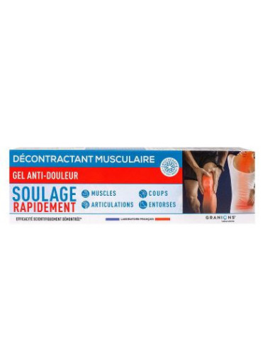 GRANIONS Gel Anti-Douleur Décontractant Musculaire - 100 ml