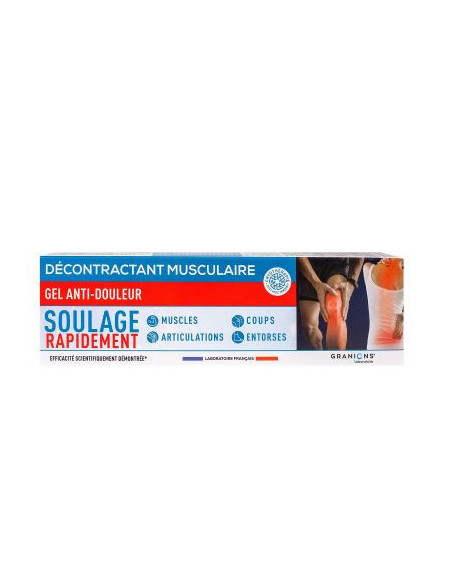 GRANIONS Gel Anti-Douleur Décontractant Musculaire - 100 ml