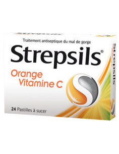 STREPSILS ORANGE VITAMINE C