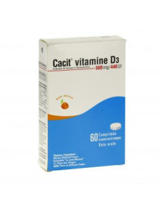 CACIT VITAMINE D3 500 MG/ 440 UI