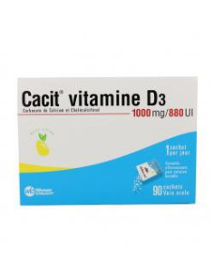 CACIT VITAMINE D3 1000 MG/ 880 UI 2