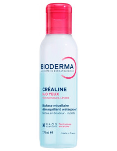 Bioderma Créaline Biphase H2O Yeux Sensibles & Lèvres - 125 ml