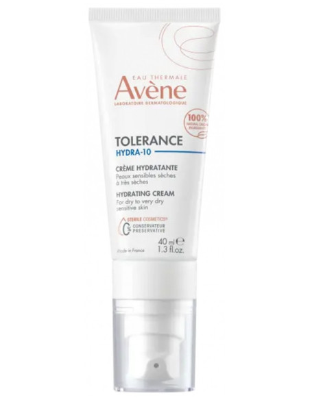 Avène Tolérance Hydra-10 Crème Hydratante - 40ml