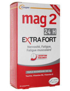 Mag 2 Extra Fort - 45 Comprimés