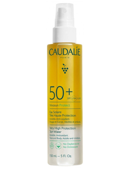 Caudalie Vinosun Protect Eau Solaire Très Haute Protection SPF50+ - 150 ml