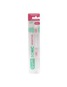 GUM Sonic Sensitive Têtes de Brosse Ultra Souple 4111 - 2 unités