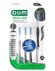 GUM Trav-Ler  Brossettes Interdentaires - Modèle : 1619 : 2,6 mm - 4 unités