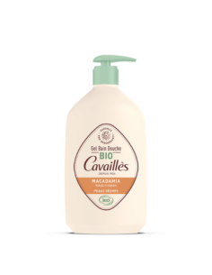 ROGE CAVAILLES Gel Bain Douche Certifié Bio Huile de Macadamia - 1L
