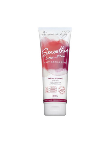 Les Secrets de Loly Lait capillaire Smoothie Litchi-Mûre - 250ml
