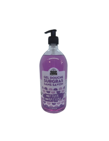 Les Petits Bains De Provence Gel Douche Surgras  Figue & Raisin - 1L