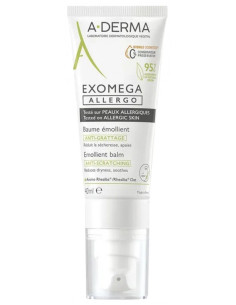 A-DERMA Exomega Allergo Baume Émollient Anti-Grattage - 40 ml