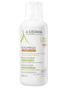 A-DERMA Exomega Control Baume Émollient Anti-Grattage - 400 ml