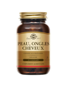 Solgar Peau Ongles Cheveux - 60 Comprimés