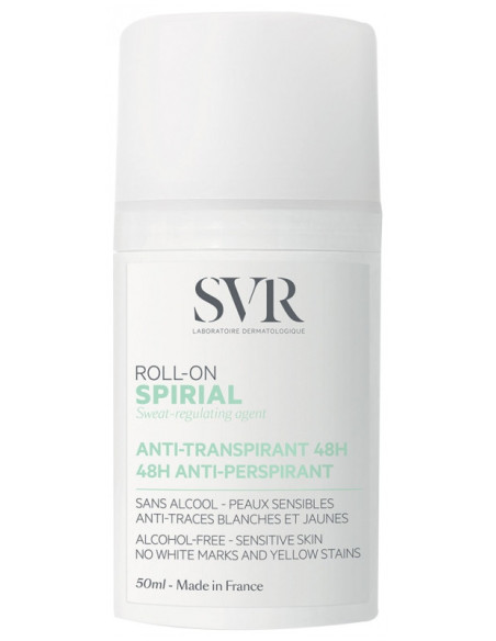 SVR Spirial Déodorant Anti-Transpirant Intense 48H Roll-On - 50 ml