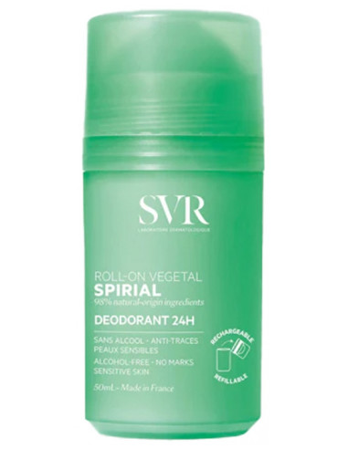 SVR Spirial Déodorant 24h Végétal Roll-On - 50 ml