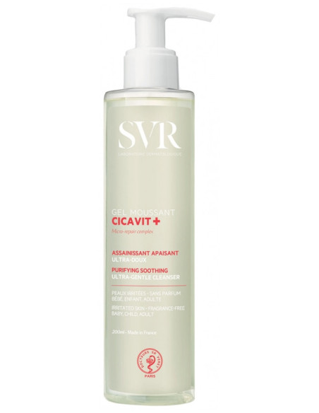 SVR Cicavit+ Gel Moussant Assainissant Apaisant - 200 ml