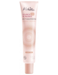 Melvita Source de Roses BB Soin Perfecteur 6en1 Bio - 40 ml 2