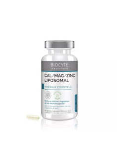 Biocyte Longevity Cal/Mag/Zinc Liposomal - 60 Gélules