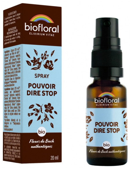 Biofloral Spray Pouvoir Dire Stop Bio - 20 ml