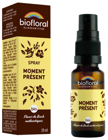 Biofloral Spray Moment Présent Bio - 20 ml