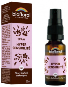 Biofloral Spray Hyper Sensibilité Bio - 20 ml