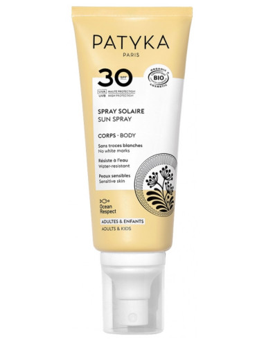PATYKA Spray Solaire Corps SPF30 Bio - 100 ml